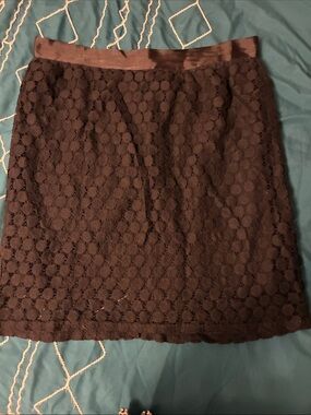 Solitaire Black Lace Mini Skirt